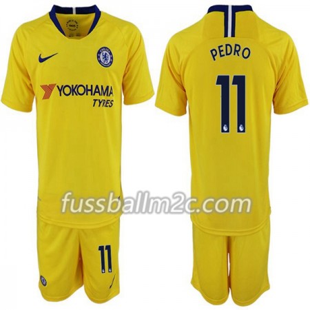 Fußballtrikots Chelsea Pedro 11 Kinder Auswärts Trikotsatz 2018-2019